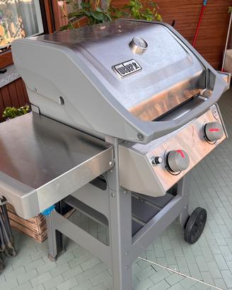 Weber Spirit 2 inox barbecue
