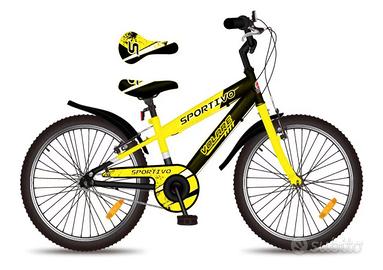 Mountain bike 20 pollici usata 3 volte