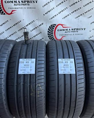4 PNEUMATICI 235/45 R18 NEXEN ESTIVE