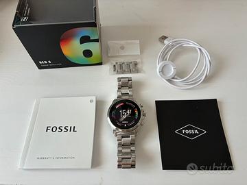 Fossil GEN 6 Smartwatch Acciaio