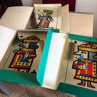 Maxicarte Italsider disegnate da Riccardo Manzi