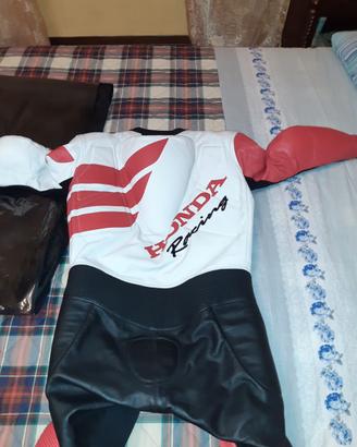 Tuta da moto Honda Suomy - USATA UNA VOLTA SOLA