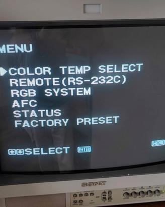 Monitor Sony CRT PVM-20M7MDE