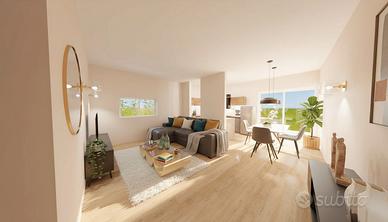 Appartamento bicamere con ampio terrazzo