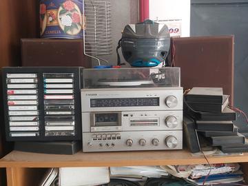 giradischi e musicassette 