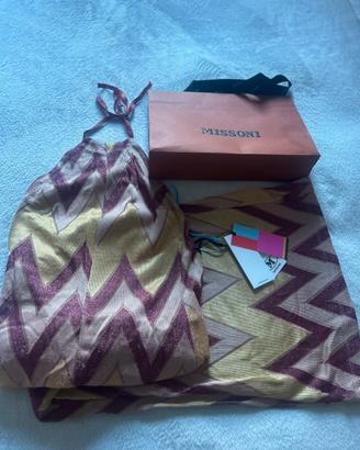 Missoni originale tuta con cartellino tg M lurex