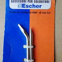 Punte per saldatore 40W - Ø mm 5,0 Escher