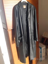 Giacca nera di pelle