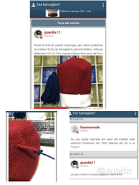 WW 1 e dintorni antico fez bersagliere