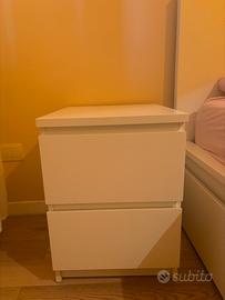 Comodino due casseti x2