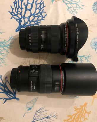 Obiettivi Canon 1600€