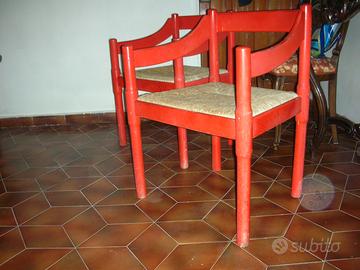 Sedie disigner anni 60/70