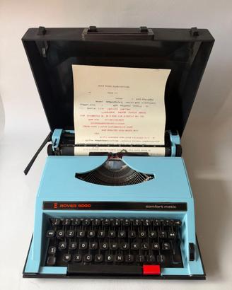 Macchina Da Scrivere rover 5000