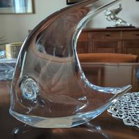Scultura Pesce Cristallo Daum France
