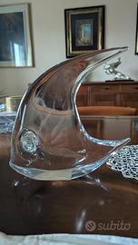 Scultura Pesce Cristallo Daum France