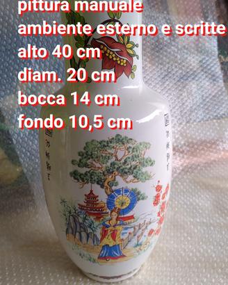 PORCELLANA grande  vaso giapponese