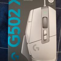 Mouse Logitech G502 X - Bianco, Nuovo e Sigillato 