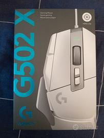 Mouse Logitech G502 X - Bianco, Nuovo e Sigillato 