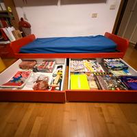 Letti singoli, materassi e mensole - ragazzi