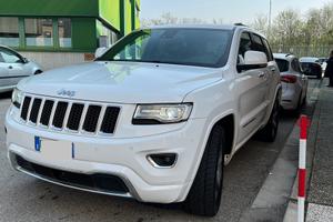 Jeep grand Cherokee overland bianco perla