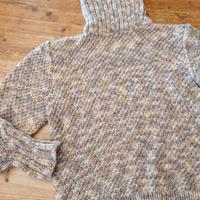 Maglione bambina vintage fatto a mano 