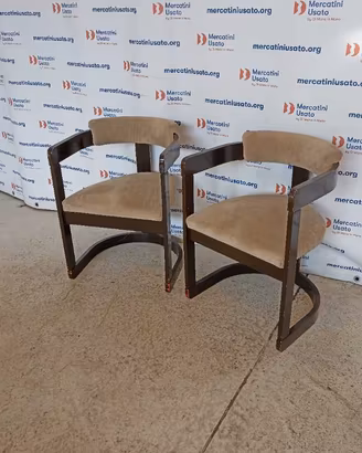 Coppia Sedie Vintage stile Castiglioni