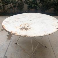 Tavolo francese in ferro