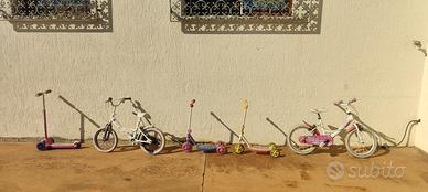 biciclette , monopattini