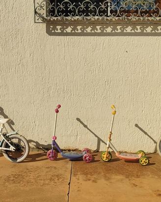 biciclette , monopattini