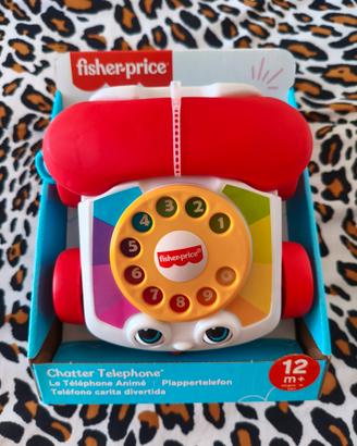 NUOVO telefono chiacchierone Fisher Price