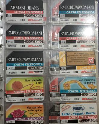 schede telefoniche e