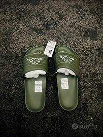 Ciabatte kappa authentic biancha e verde originale