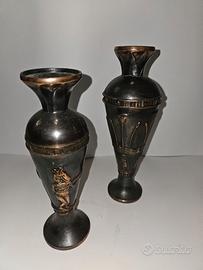 Vasi 2 in bronzo art Deco