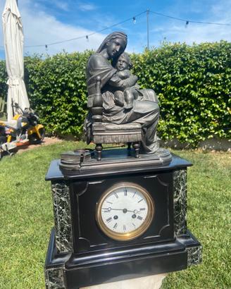 Orologio antico da tavolo marmo