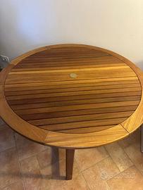 Tavolo tondo legno