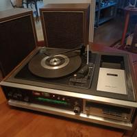 vintage National Panasonic radio giradischi 