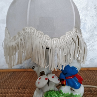 Abat-jour Puffo vintage