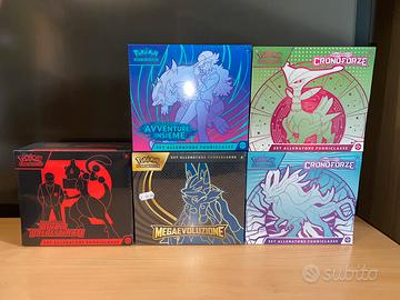 Lotto pokemon box etb sealed