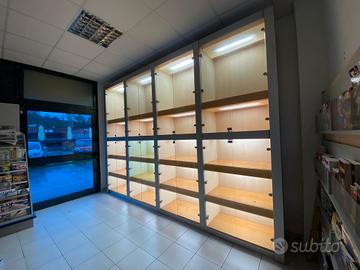 Vetrina illuminata neon