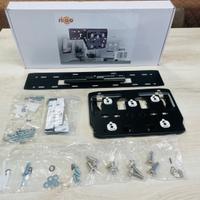 Staffa TV da parete RICOO SQ75 No-Gap fino a 75”