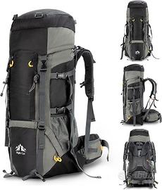 Zaino da trekking della Night Cat 70 litri nuovo