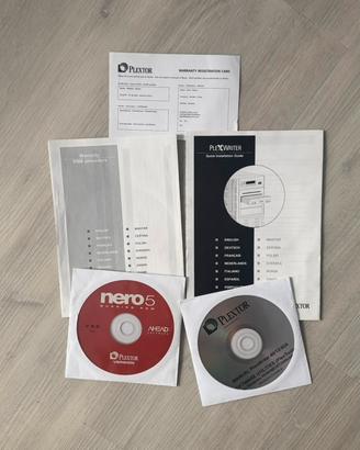 l Set Manuali, Software Utility Plextor