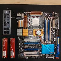 Kit completo ASUS ROG Maximus Extreme X38 + Q9550
