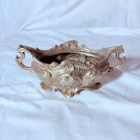 Centrotavola in metallo argentato stile Luigi XV