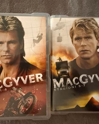 MACGYVER DVD LA SERIE COMPLETA 7 STAGIONI BOX RARI