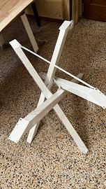 Gambe tavolo bianche