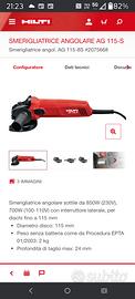 smerigliatrice Hilti