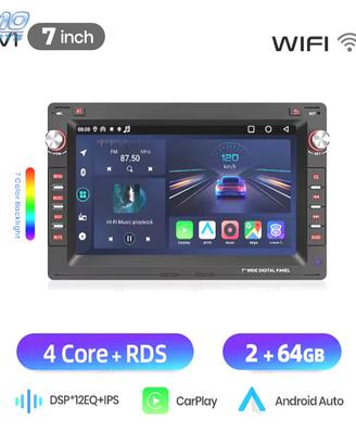 RADIO GPS ANDROID 14 PER SEAT SKODA VOLKSWAGEN VW 