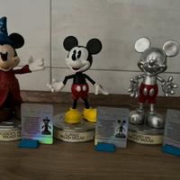 Set 3 statuette da collezione Topolino 100 anni