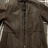 giacca vera pelle uomo taglia M Tucano Urbano 